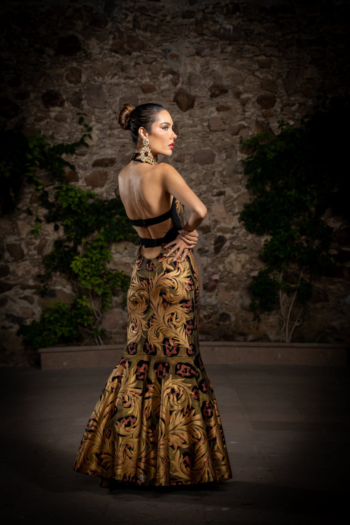 Vestido dios jaguar