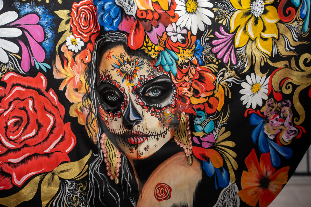 Capa sin espalda Catrina