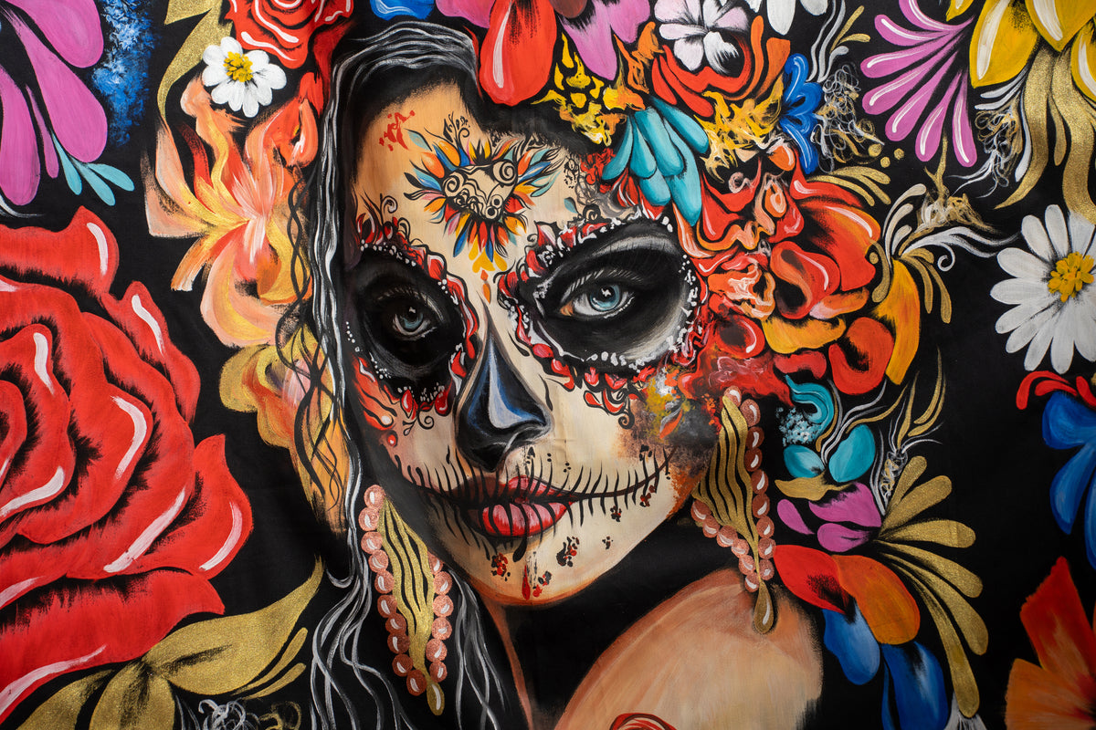 Capa sin espalda Catrina