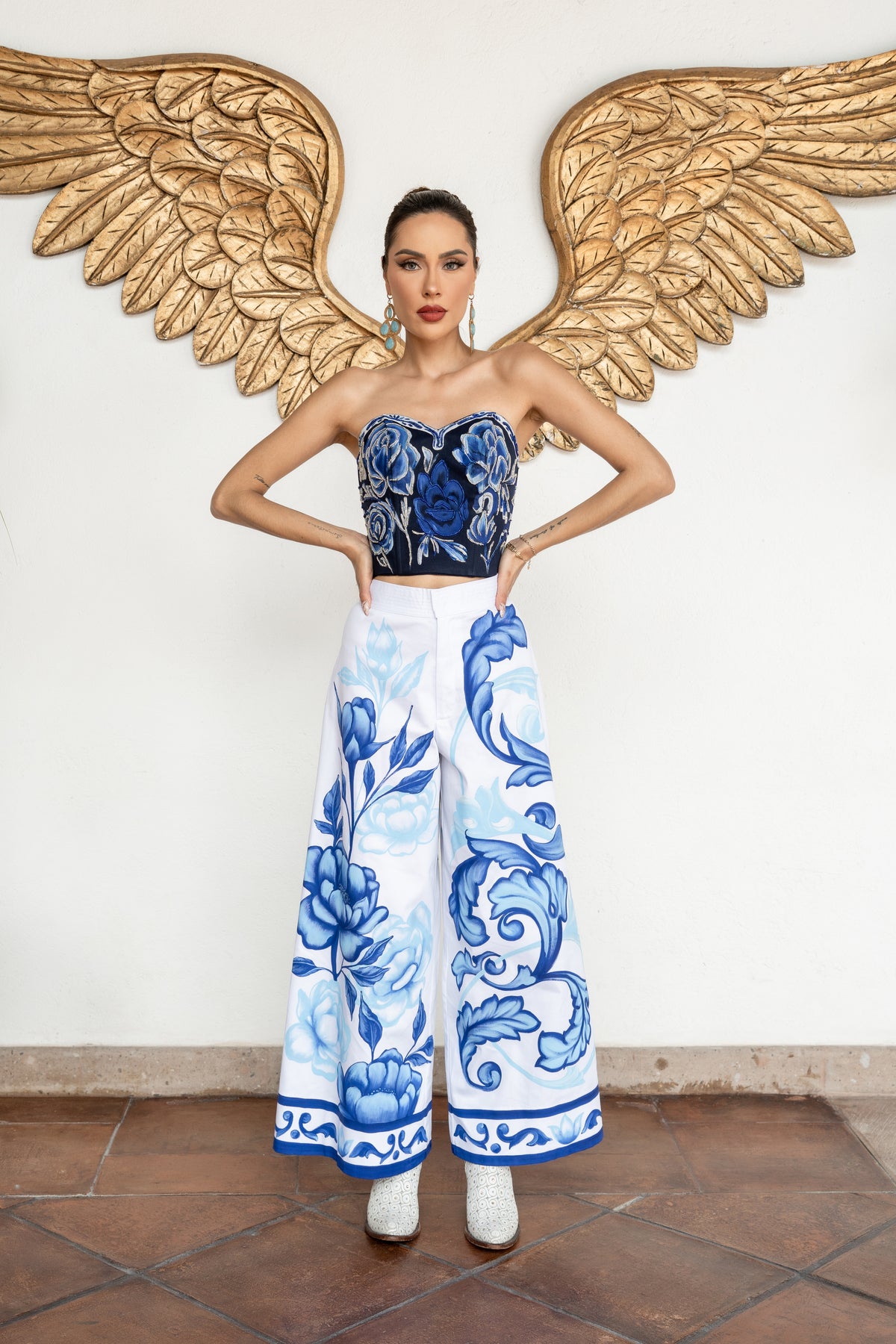 Pantalon talavera azul