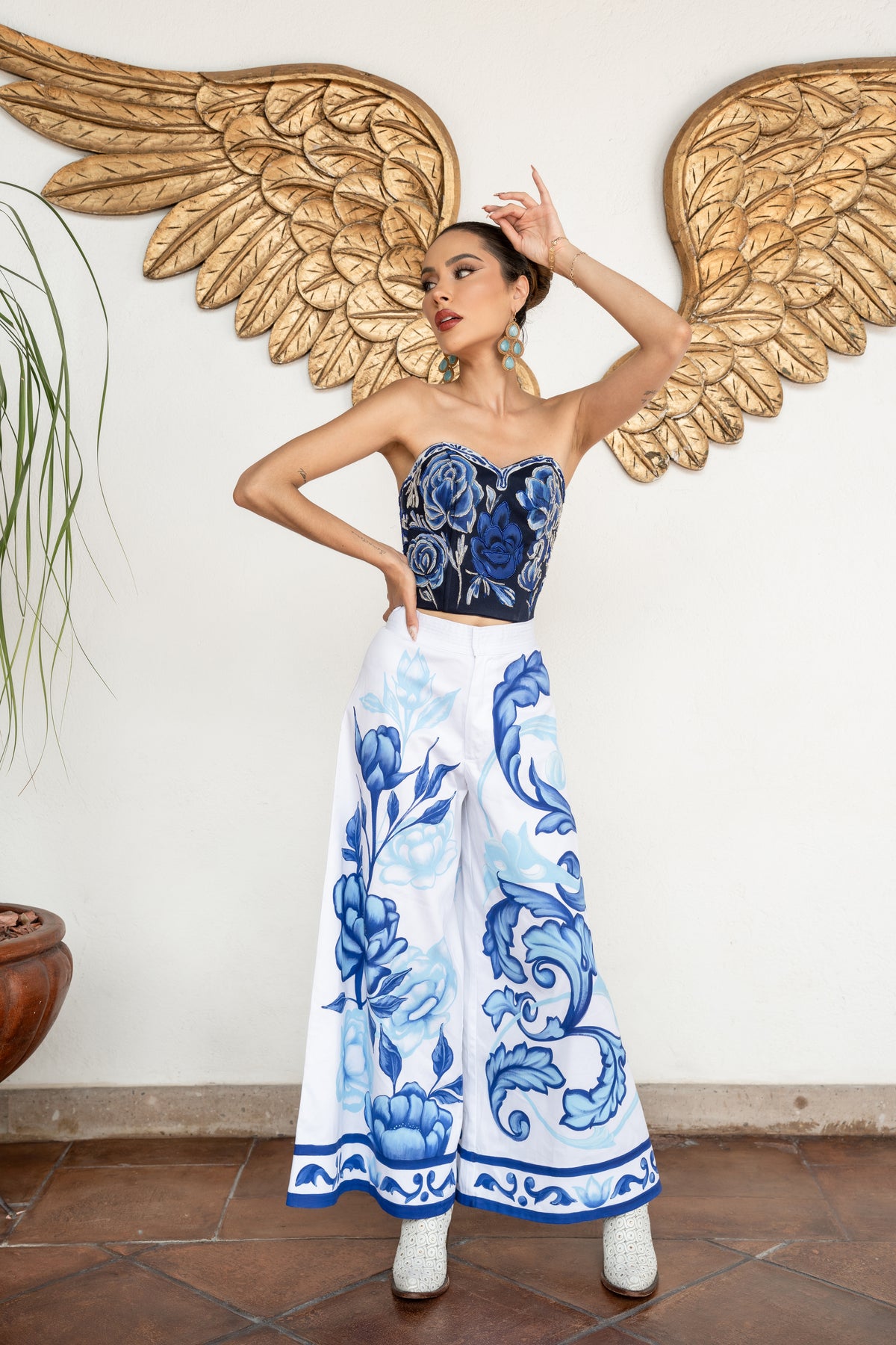 Pantalon talavera azul