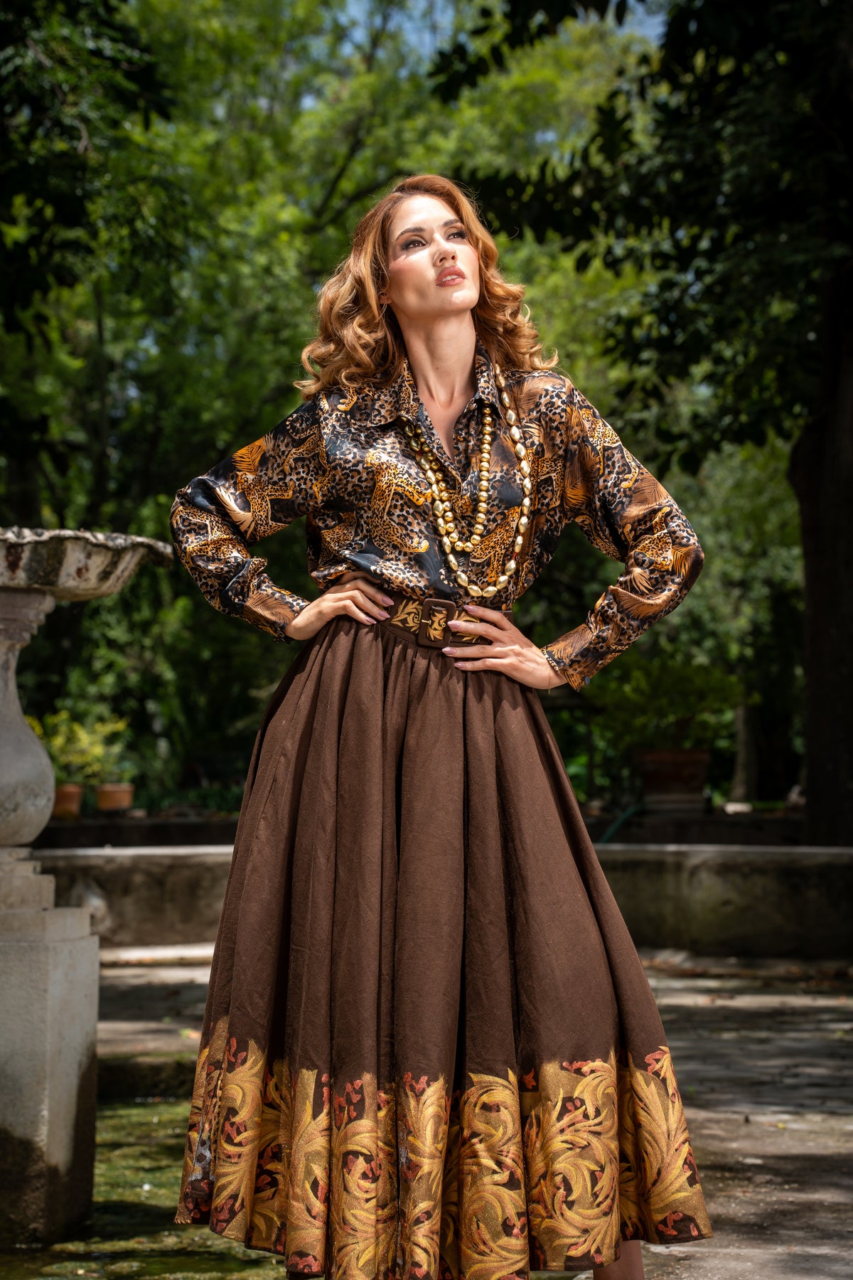 Falda jaguares