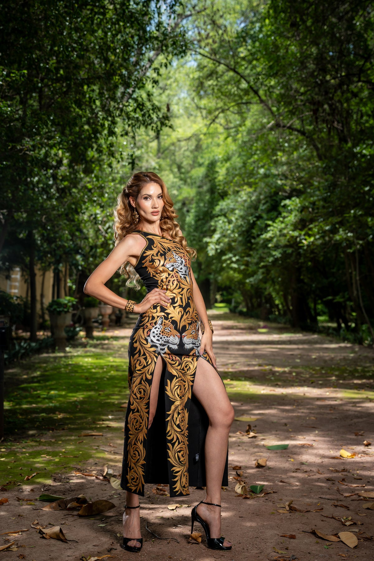Vestido jaguares de poder