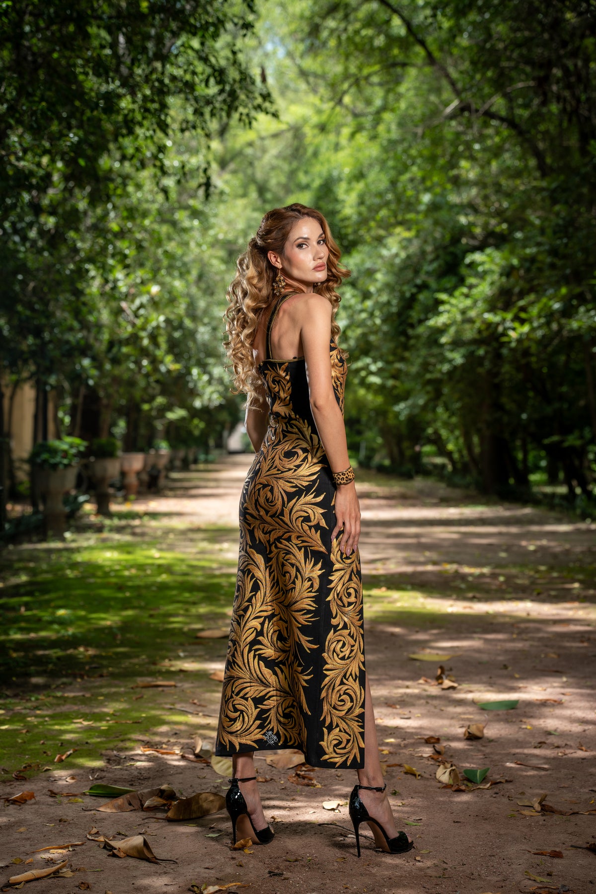Vestido jaguares de poder