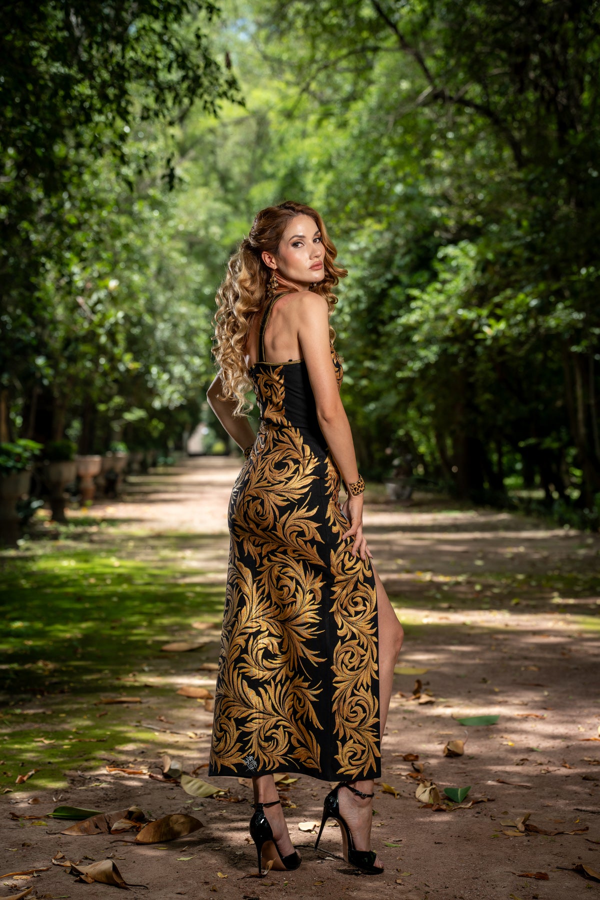 Vestido jaguares de poder