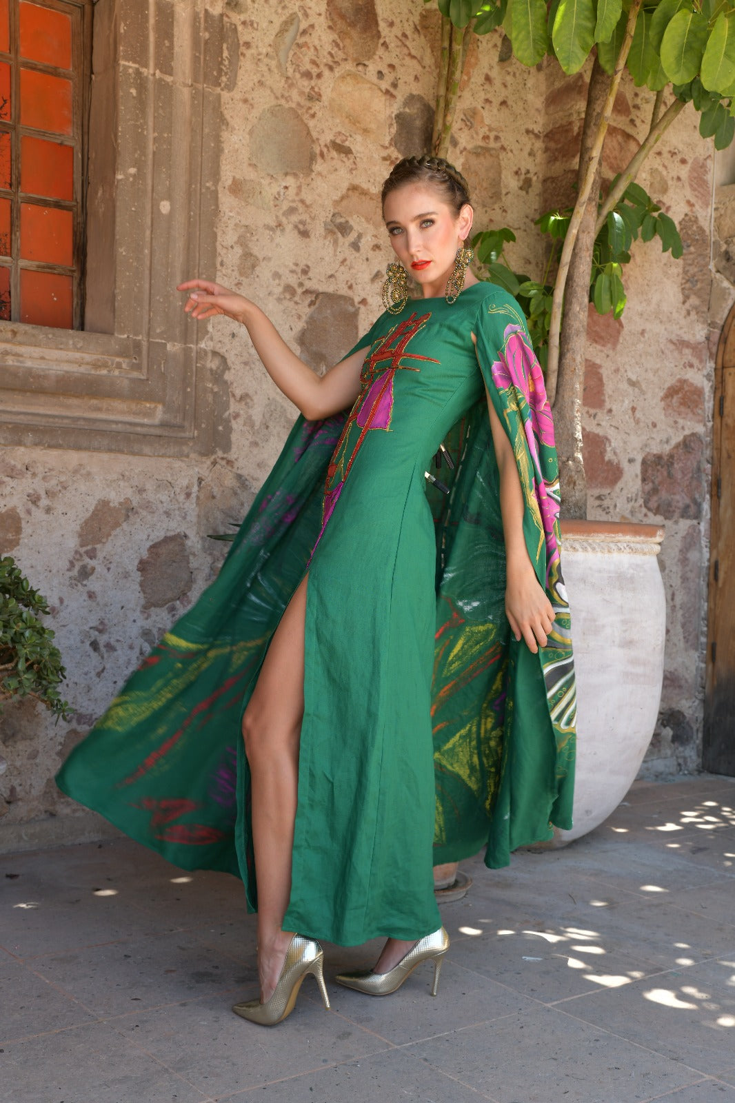 Vestido Mazahua Verde